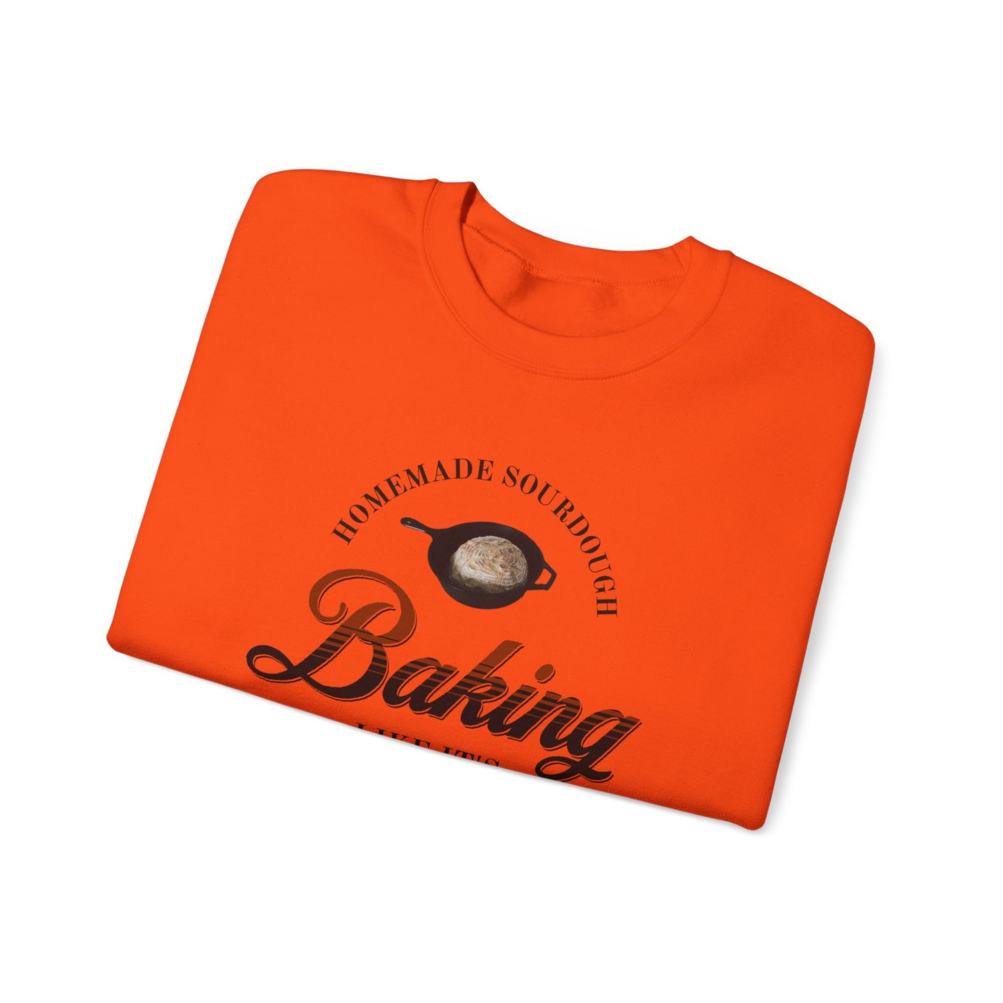 Homemade Sourdough Crewneck Sweatshirt - Vintage Baking Apparel, Unisex Jumper, Gift for Baker, Retro Baking Shirt, 1899 Baker Pullover,
