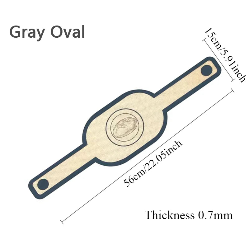 Reusable Silicone Bread Sling for Dutch Oven Baking Mat Long Handles Non-Stick Liners for Transferable Dough Pastry Supplies