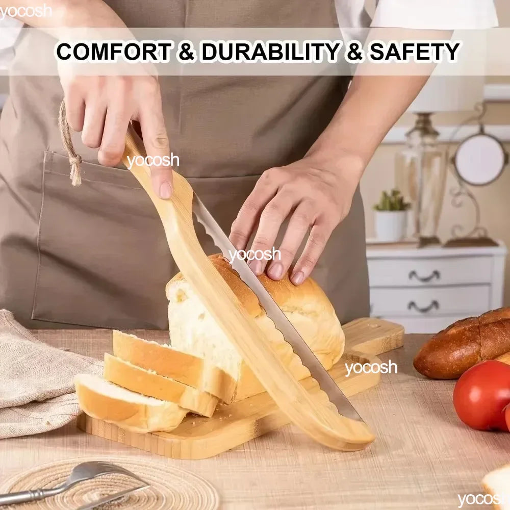 Professional Baking Tools 24 Oz Sourdough Starter Jar Pastry Mat Scraper Bread Slicing Knife Gloves for Home DIY Baking Kit