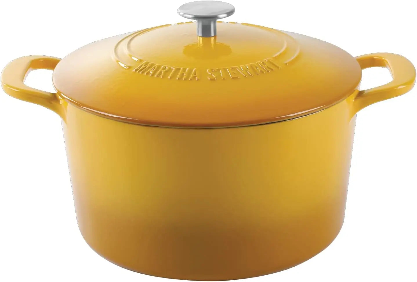 Martha Stewart 7Qt Enameled Cast Iron Dutch Oven – Multiple Colors