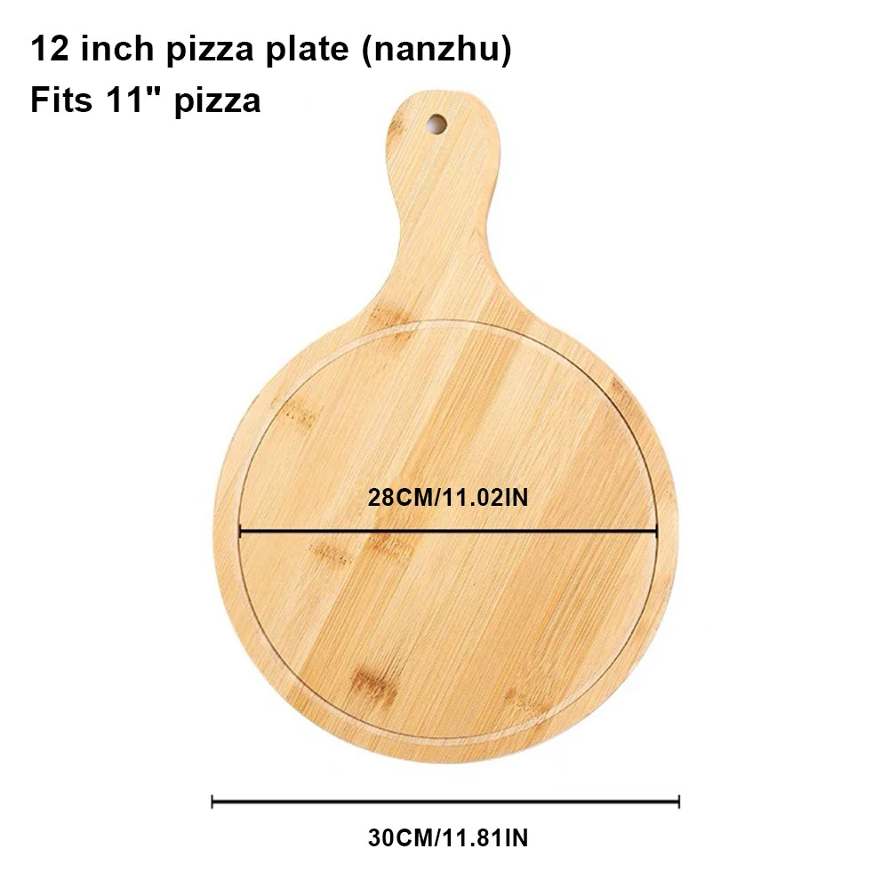 Nonna Bella's Bamboo Pizza Board – 8/12/13-Inch for Sourdough Pizza