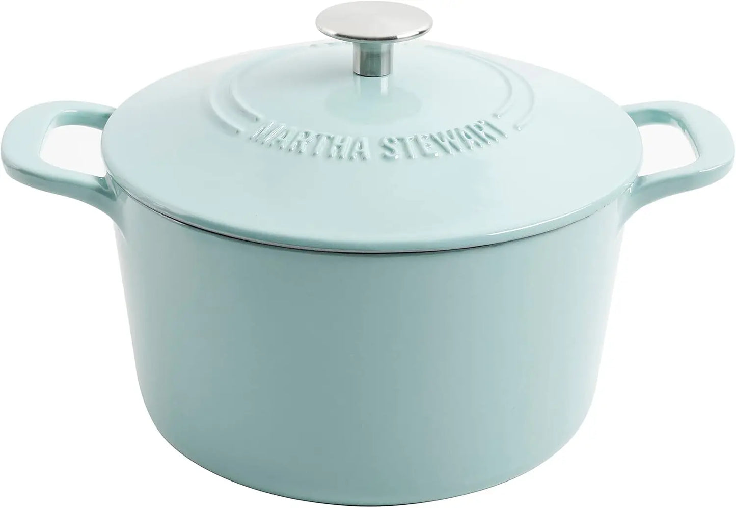 Martha Stewart 7Qt Enameled Cast Iron Dutch Oven – Multiple Colors