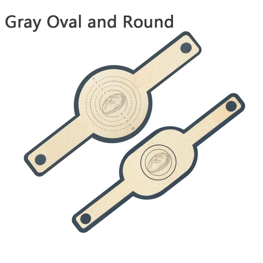 Reusable Silicone Bread Sling for Dutch Oven Baking Mat Long Handles Non-Stick Liners for Transferable Dough Pastry Supplies