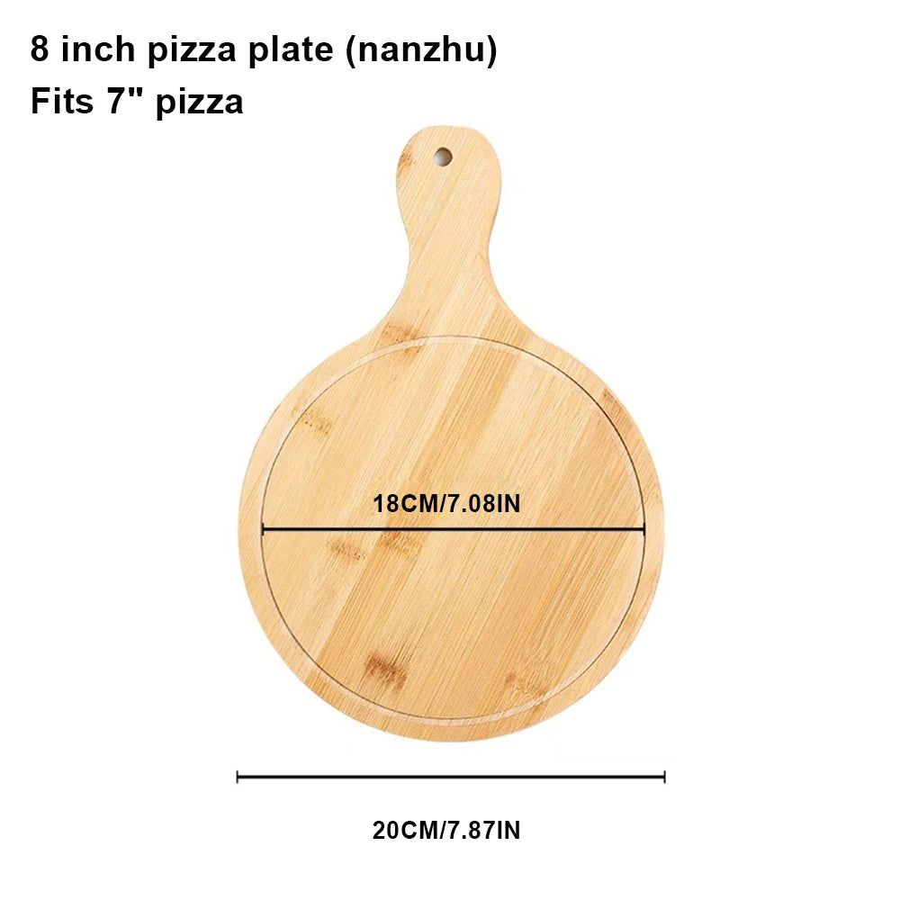 Nonna Bella's Bamboo Pizza Board – 8/12/13-Inch for Sourdough Pizza