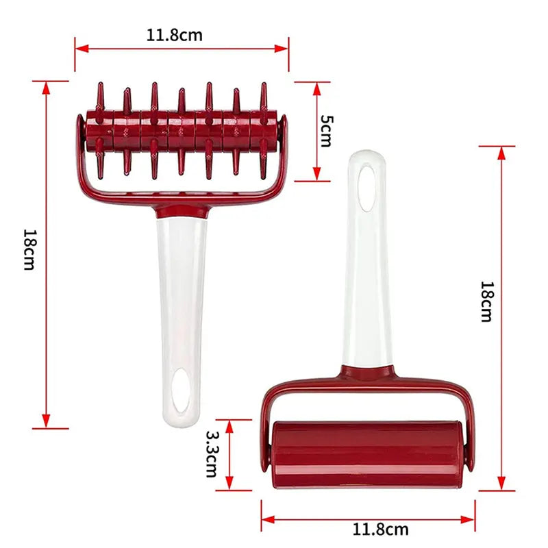Nonna’s Pizza Dough Docker – Pastry Roller for Sourdough Pizza