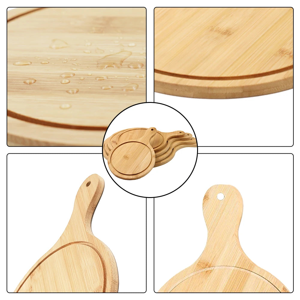 Nonna Bella's Bamboo Pizza Board – 8/12/13-Inch for Sourdough Pizza