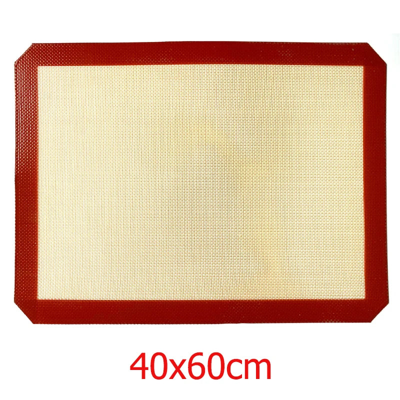 Non Stick Silicone Baking Mat Food Grade Pan for Pastry Heat Resistant Cake Liner Bread Baking for Oven Air Fryer Accessories