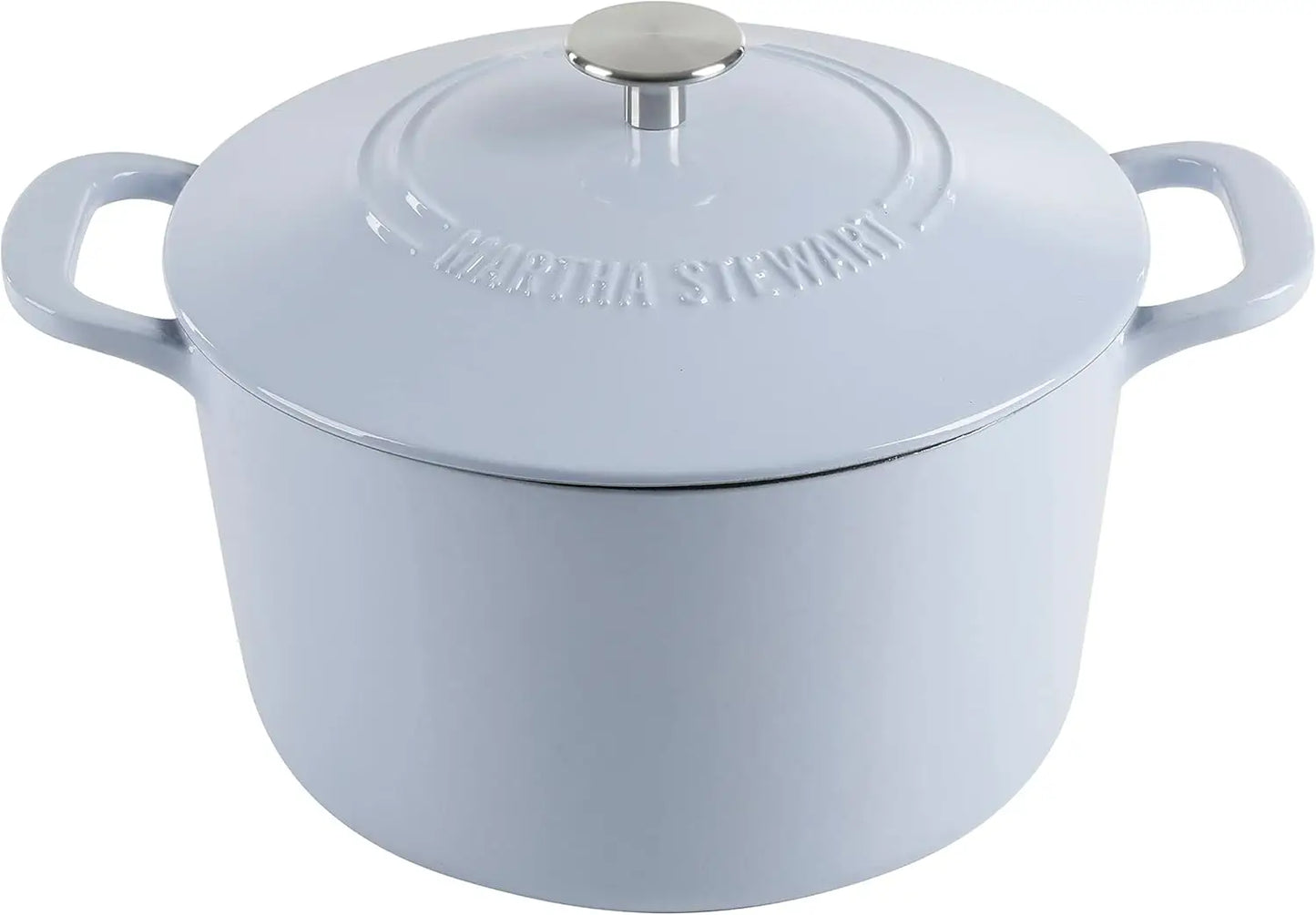 Martha Stewart 7Qt Enameled Cast Iron Dutch Oven – Multiple Colors