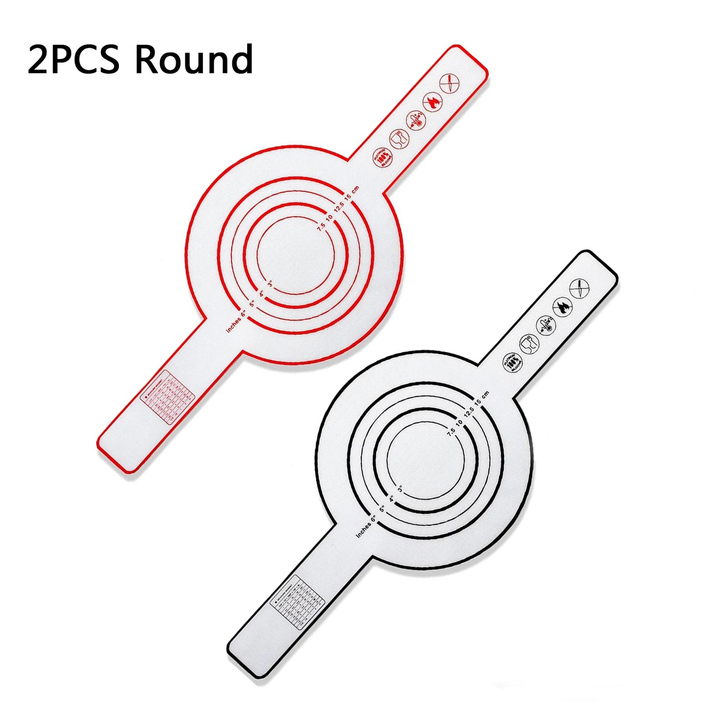 Reusable Silicone Bread Sling for Dutch Oven Baking Mat Long Handles Non-Stick Liners for Transferable Dough Pastry Supplies