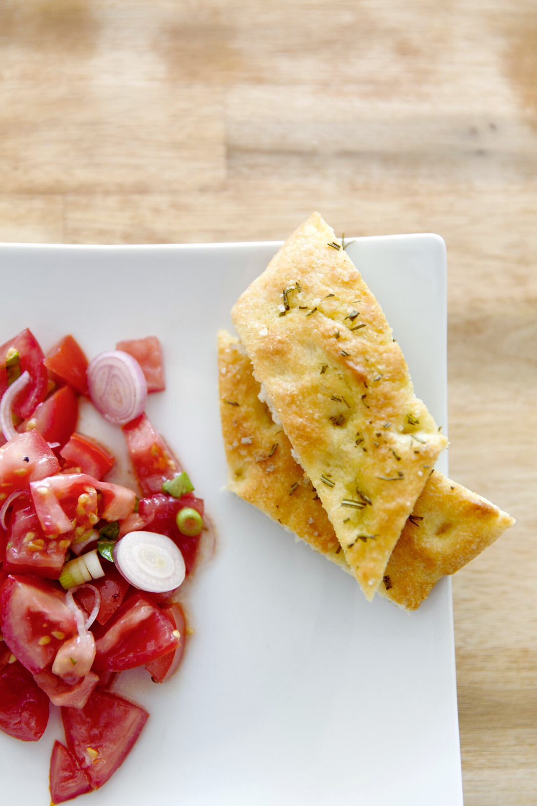 Sourdough Focaccia with Rosemary and Sea Salt