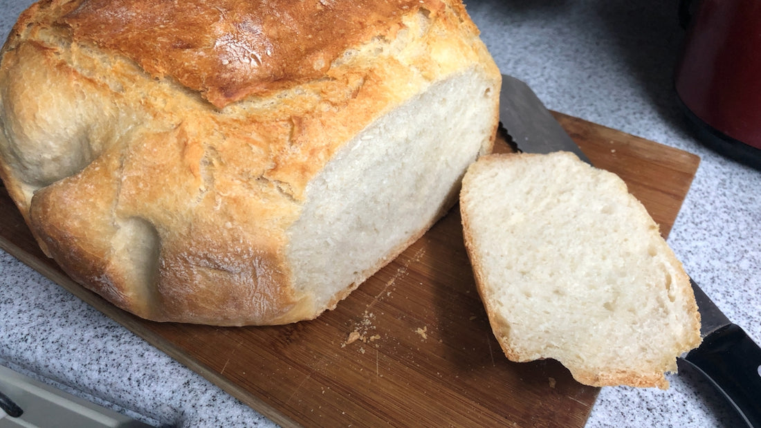 bread on brown wooden table