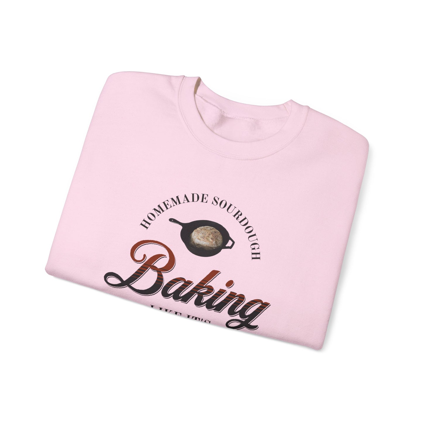 Homemade Sourdough Crewneck Sweatshirt - Vintage Baking Apparel, Unisex Jumper, Gift for Baker, Retro Baking Shirt, 1899 Baker Pullover,